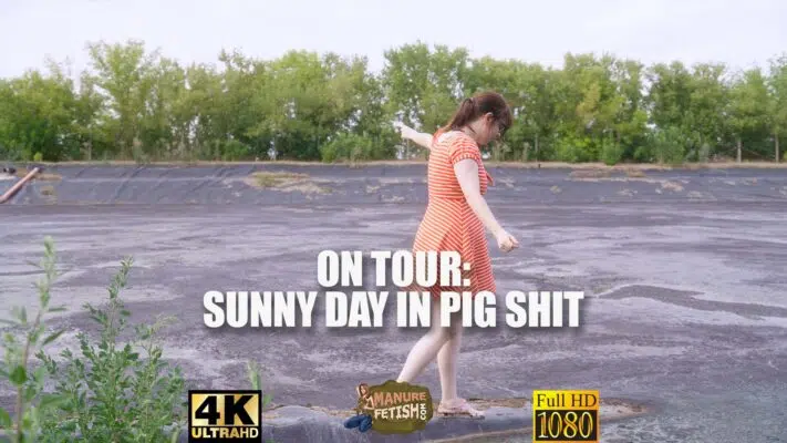 ON TOUR: Sonniger Tag in der Schweinescheiße