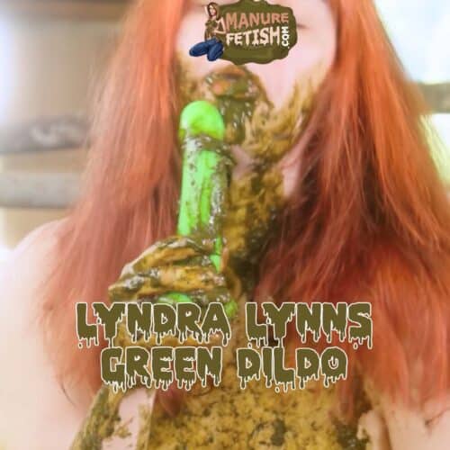 Lyndra Lynn's Green Dildo