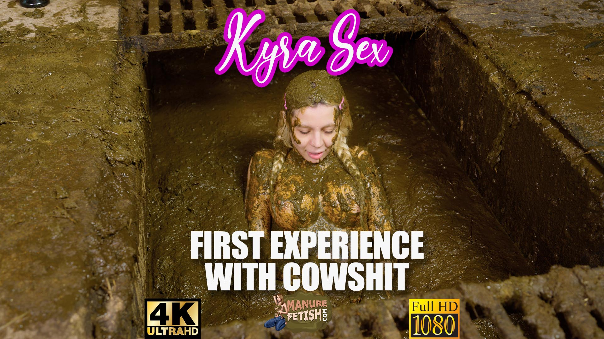 Kyra Sex First Experience With Cowshit