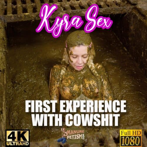 Kyra Sex First Experience With Cowshit