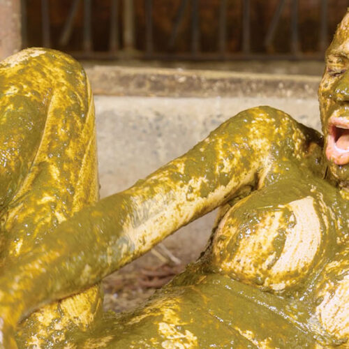 Kyra Sex Enjoying Fresh Manure