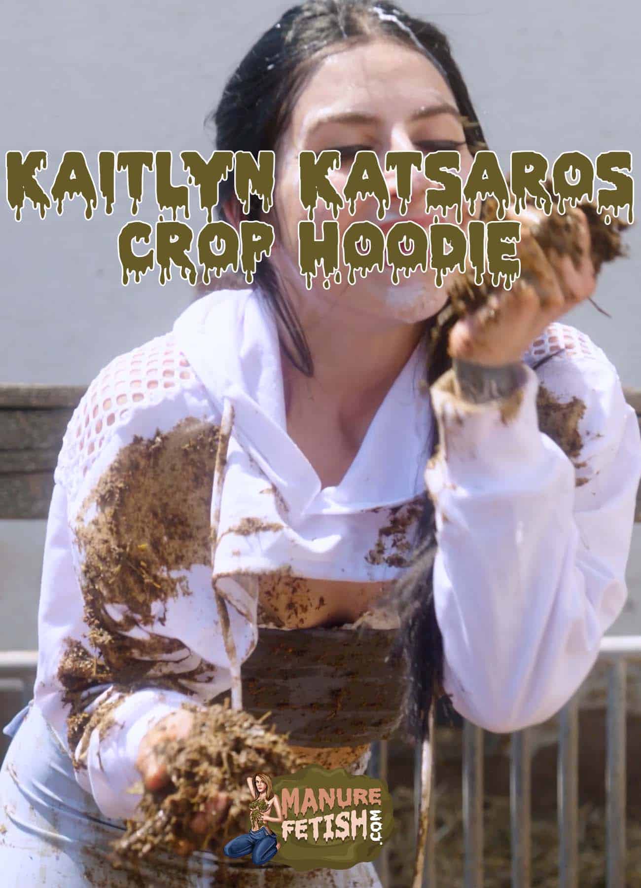 Kaitlyn Katsaros Crop Hoodie