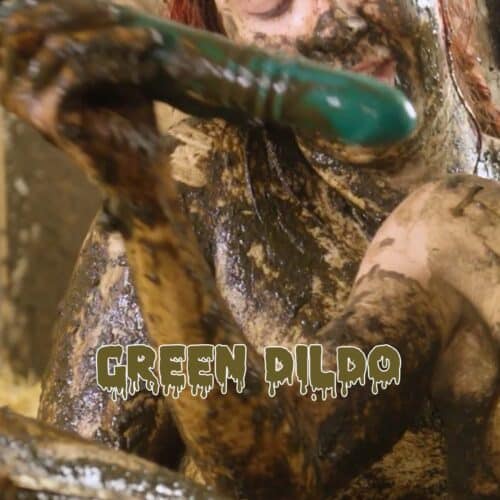 Two Girls One Farm Green Dildo