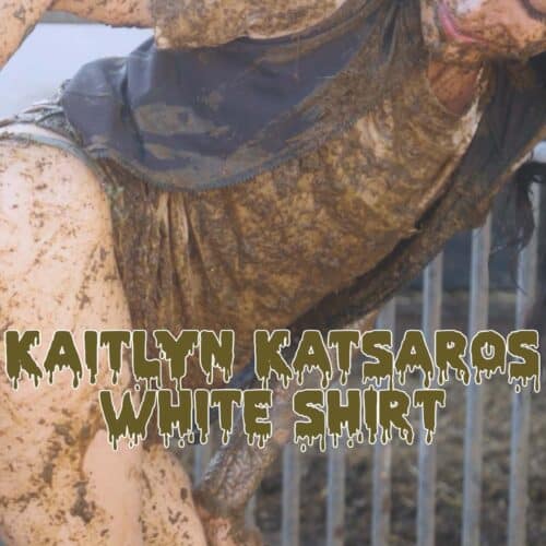 Kaitlyn Katsaros White Shirt